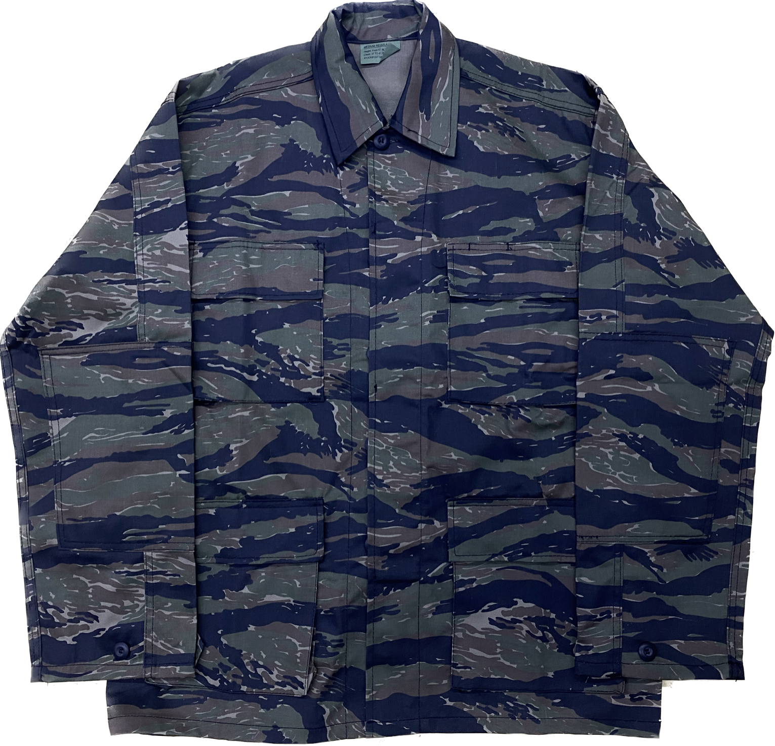 Rothco Camo BDU Shirt, Tiger Stripe Camo, X-Large