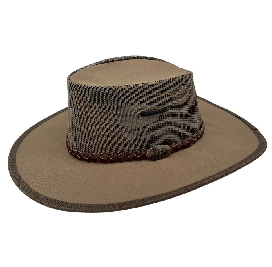 Mesh wide hot sale brim hat