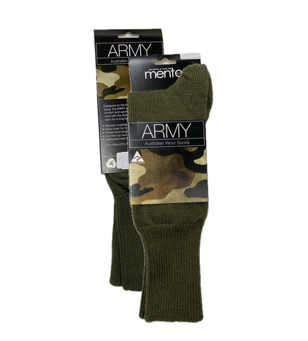 Mentor - Army Australian Wool Socks - Made in Australia