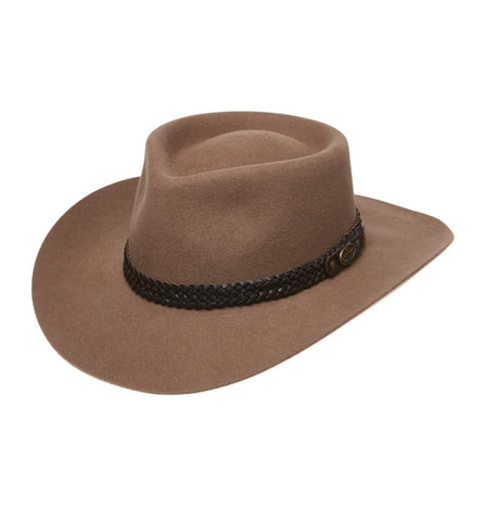 Statesman - Murchison River Fur Felt Hat - Sand