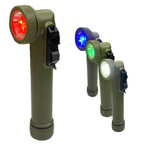 TAS - Angle Head LED Torch Four Colours Olive