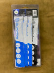 Illumiglow Glow Sticks - 4 Pack 6" 3 x Blue, 1 x High Intensity